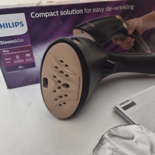 Die beheizte Dampfplatte mit dem Aufdruck SmartFlow heated plate.